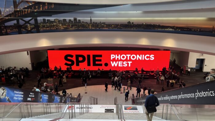 SPIE Photonics West entrance hall