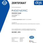 Vorschaubild DIN ISO 9001:2015 Zertifikat